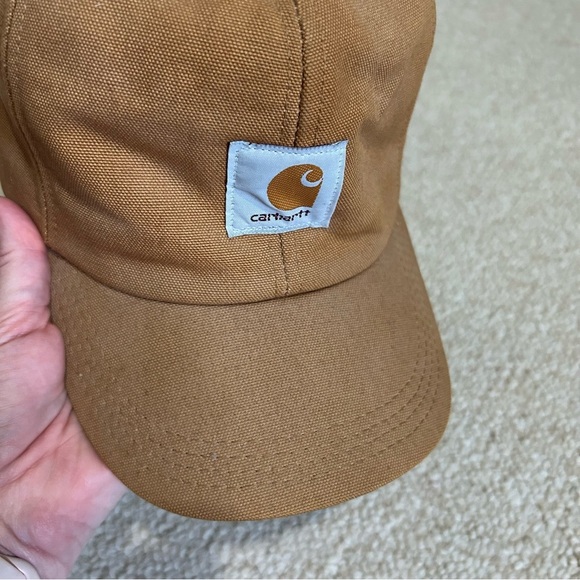Vintage Carhartt Hat Medium Quilted Insulated Ear Neck Flap Duck Canvas - Picture 3 of 11